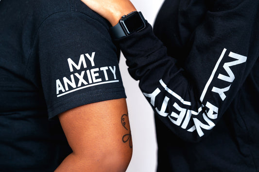 My Anxiety Tee-Black