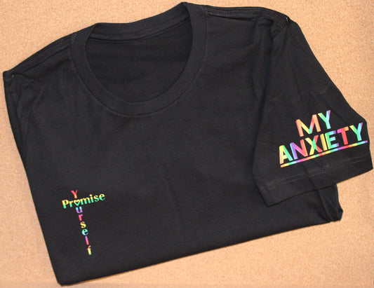 My Anxiety Pride Tee-Black